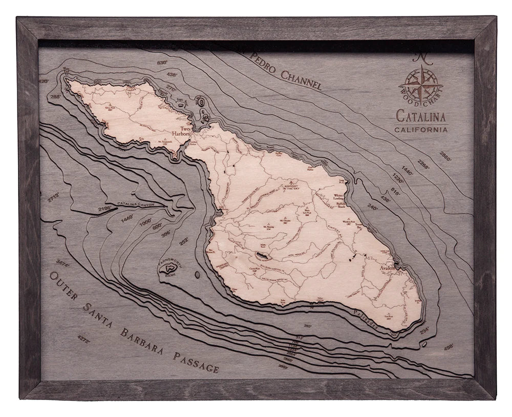 Catalina Island Wood Chart