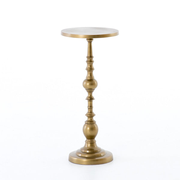 Calhoun End Table - Antique Brass Aluminum