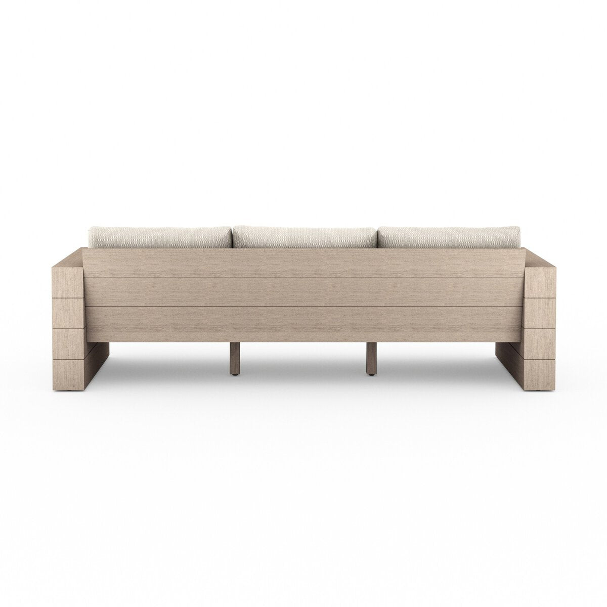 Leroy Outdoor Sofa, Washed Brown