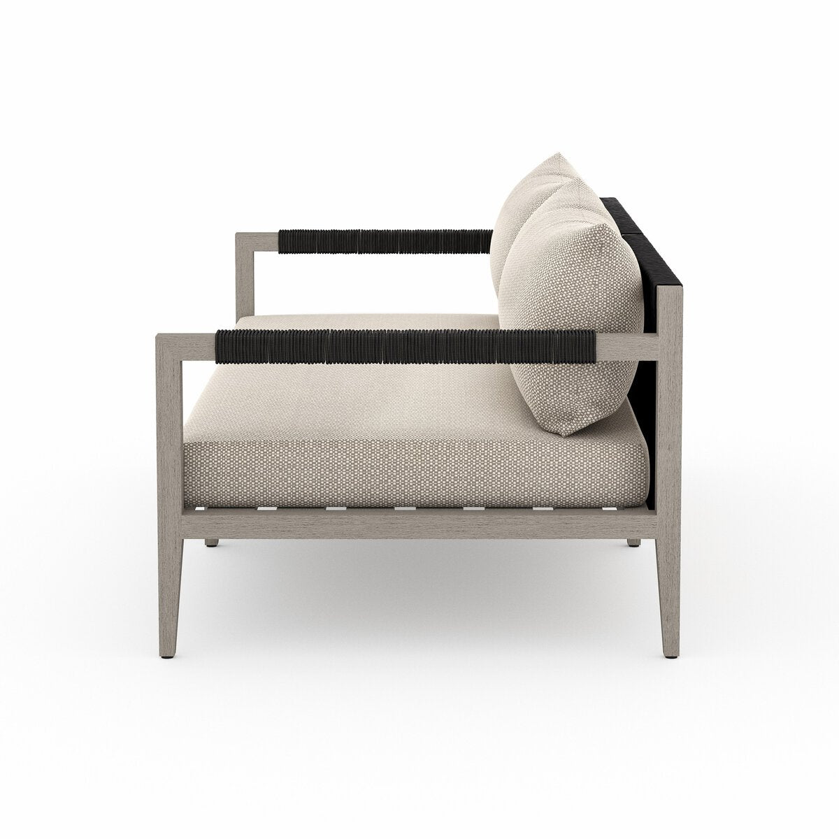 Sherwood Outdoor Sofa, Weathered Grey