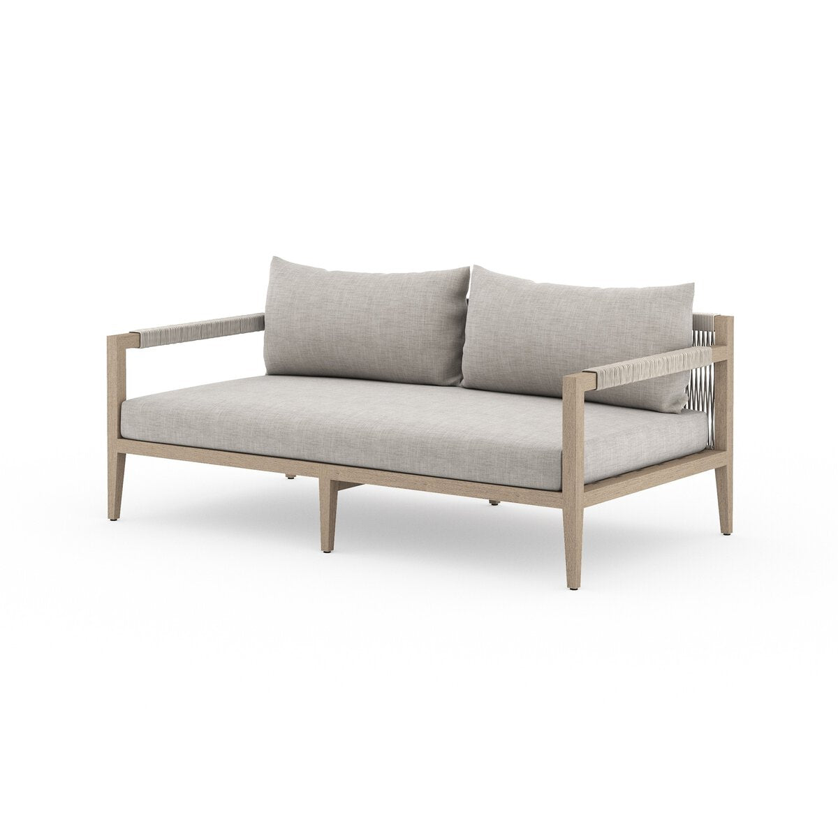 Sherwood Outdoor Sofa, Washed Brown