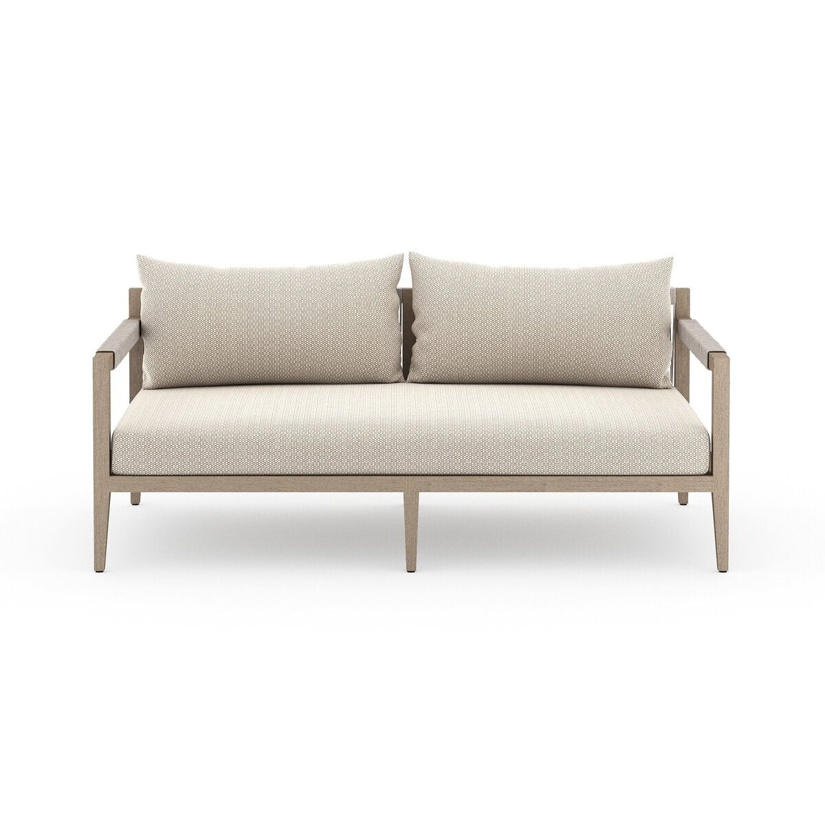 Sherwood Outdoor Sofa, Washed Brown