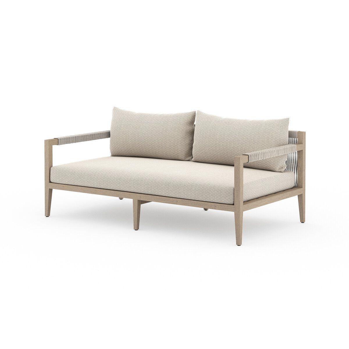 Sherwood Outdoor Sofa, Washed Brown