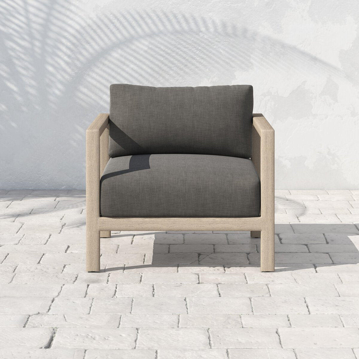 Sonoma Outdoor Chair, Washed Brown