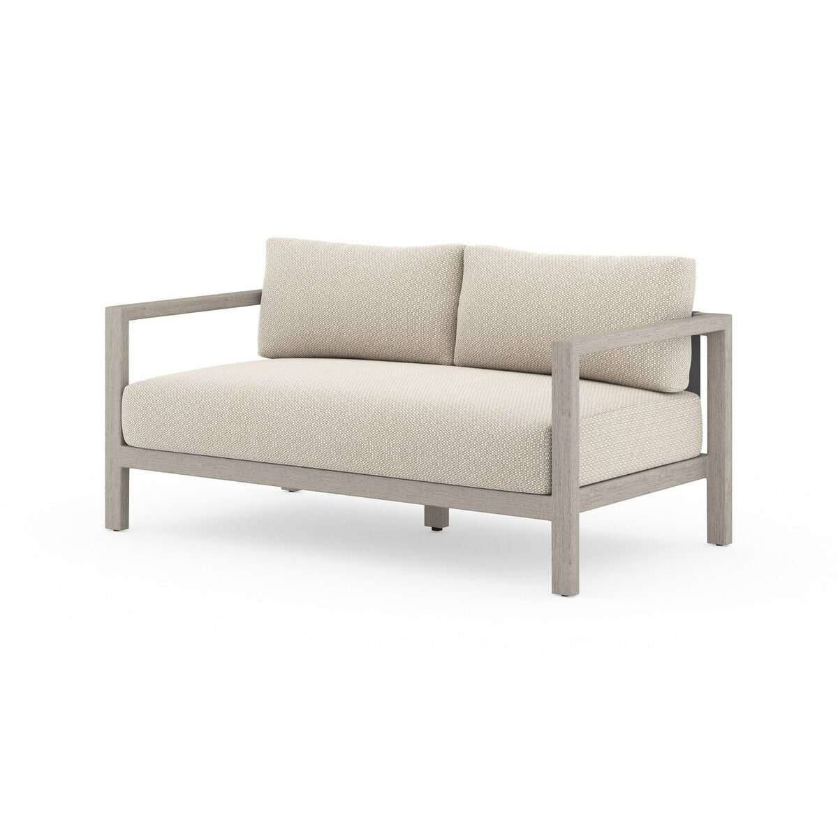 Sonoma Outdoor Sofa, Weathered Grey