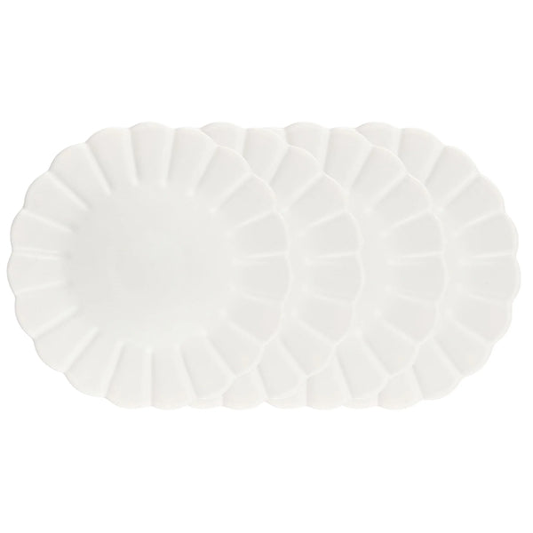 Lafayette Pearl White Dinner Plate - Set of 4