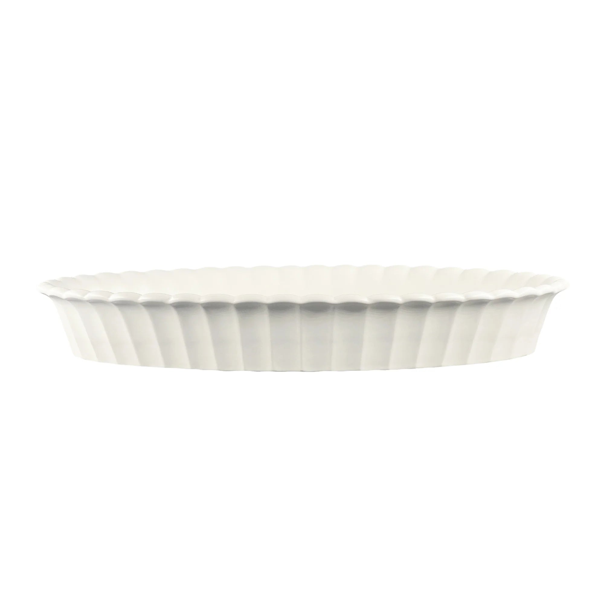 Lafayette Pearl White Oval Baker