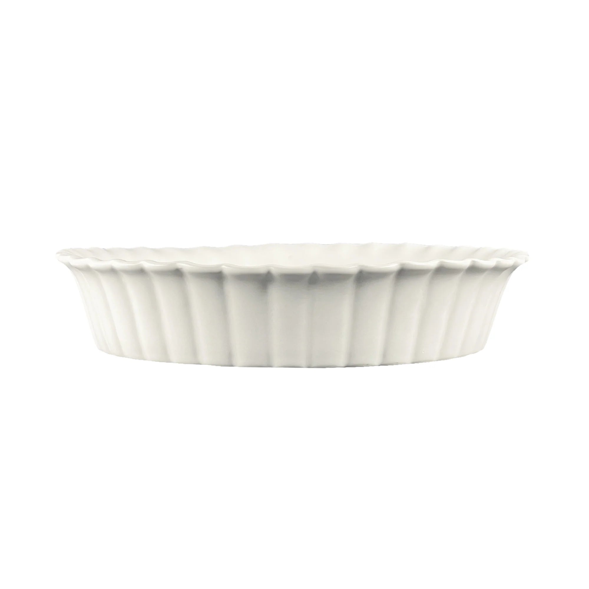 Lafayette Pearl White Round Baker