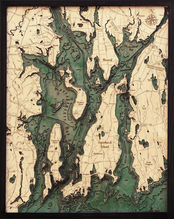 Narragansett/Newport Wood Chart