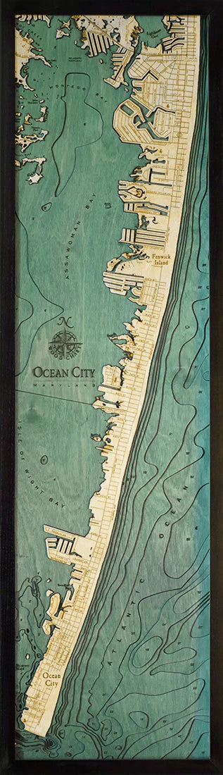 Ocean City Wood Chart