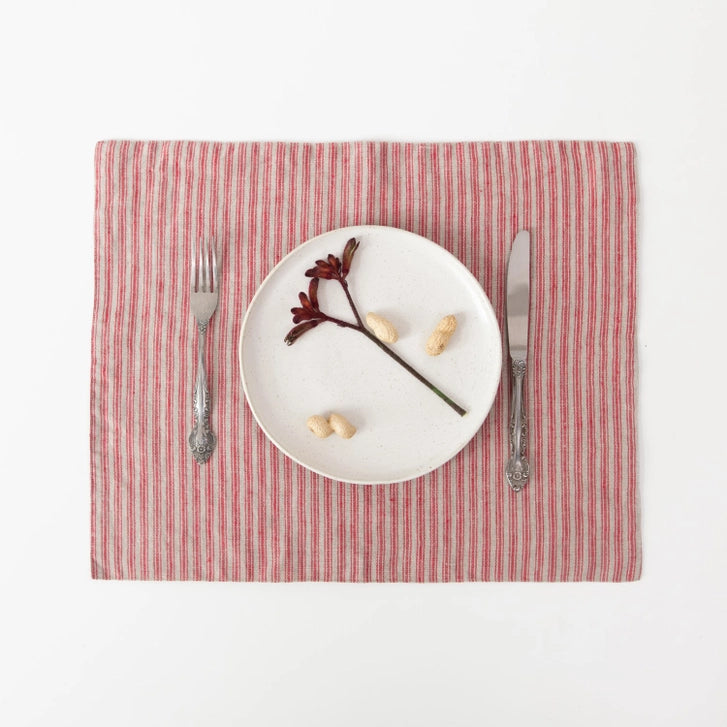 Printed Linen Placemat - Set of 6