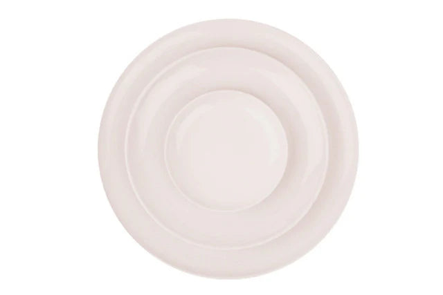 Shell Bisque Porcelain Salad Plate, Set of 4