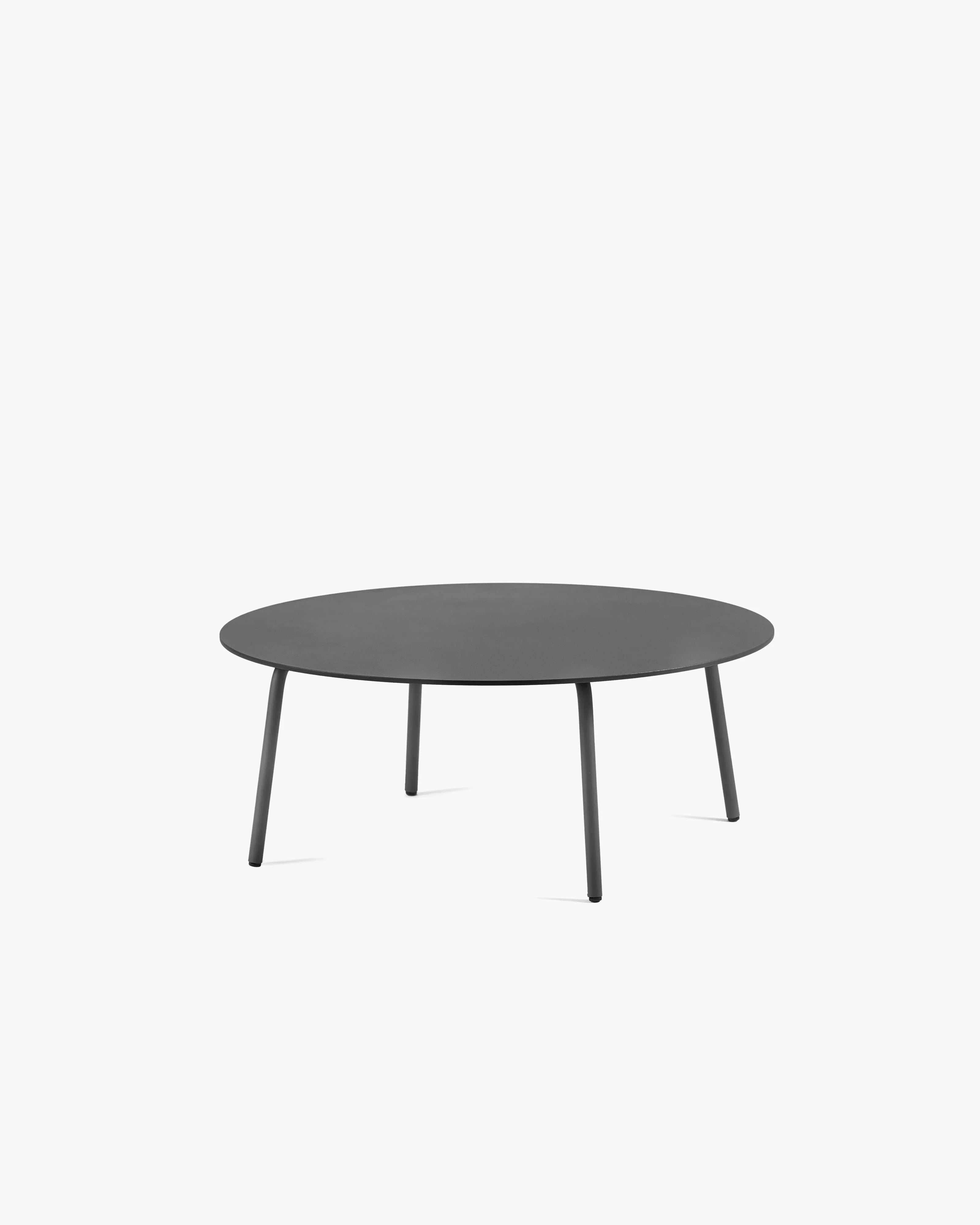 August Aluminum Round Side Table