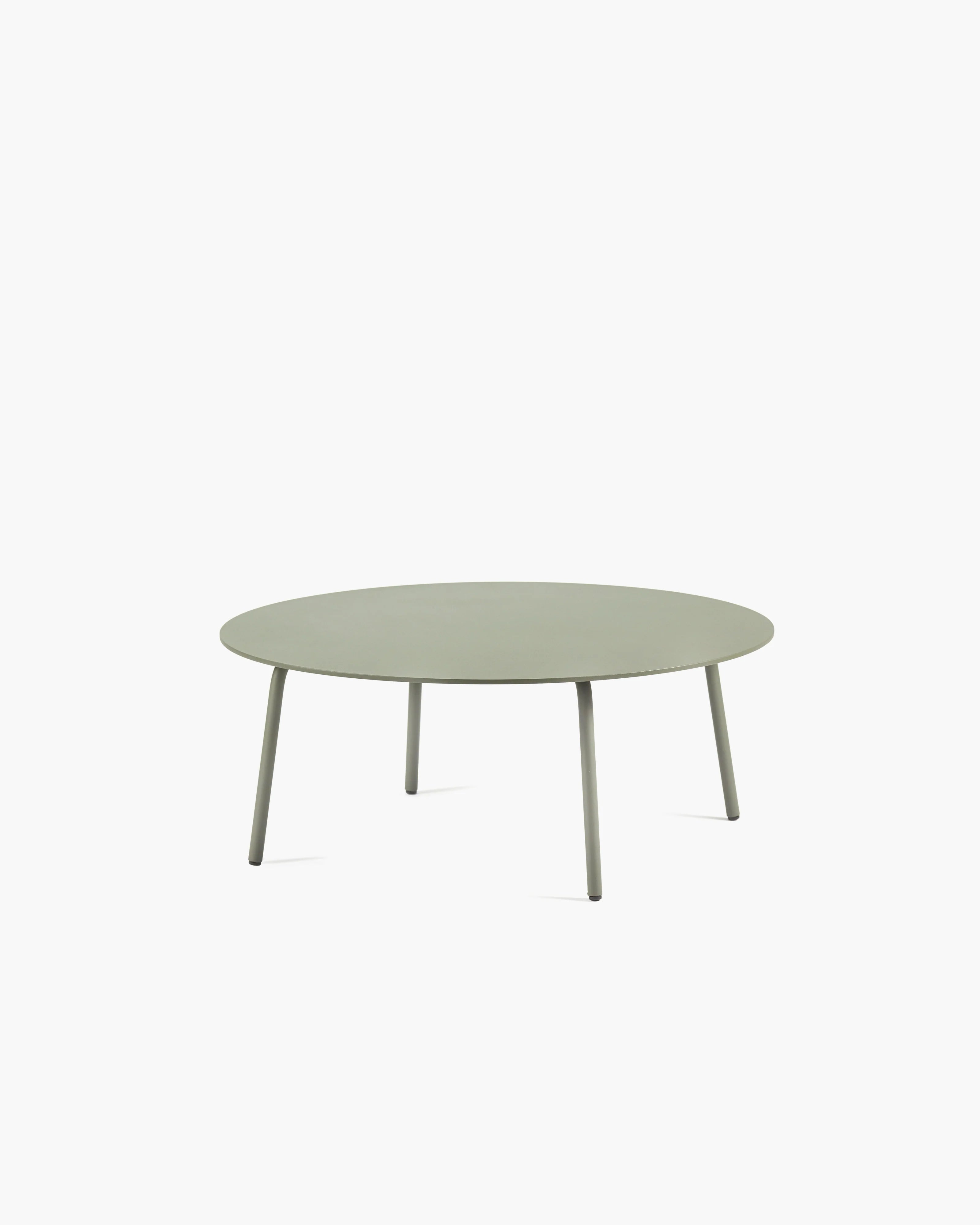 August Aluminum Round Side Table