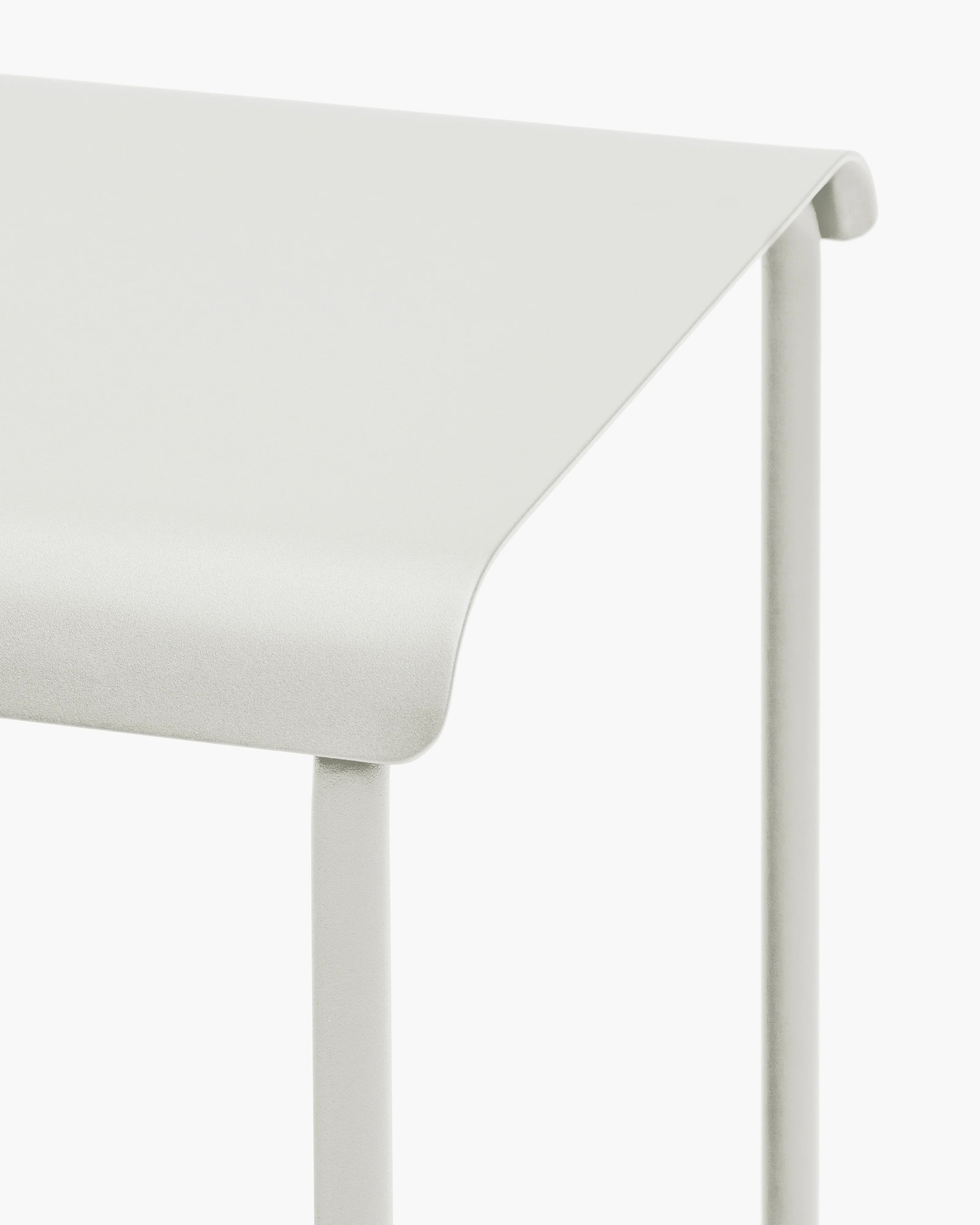 August Aluminum Stool