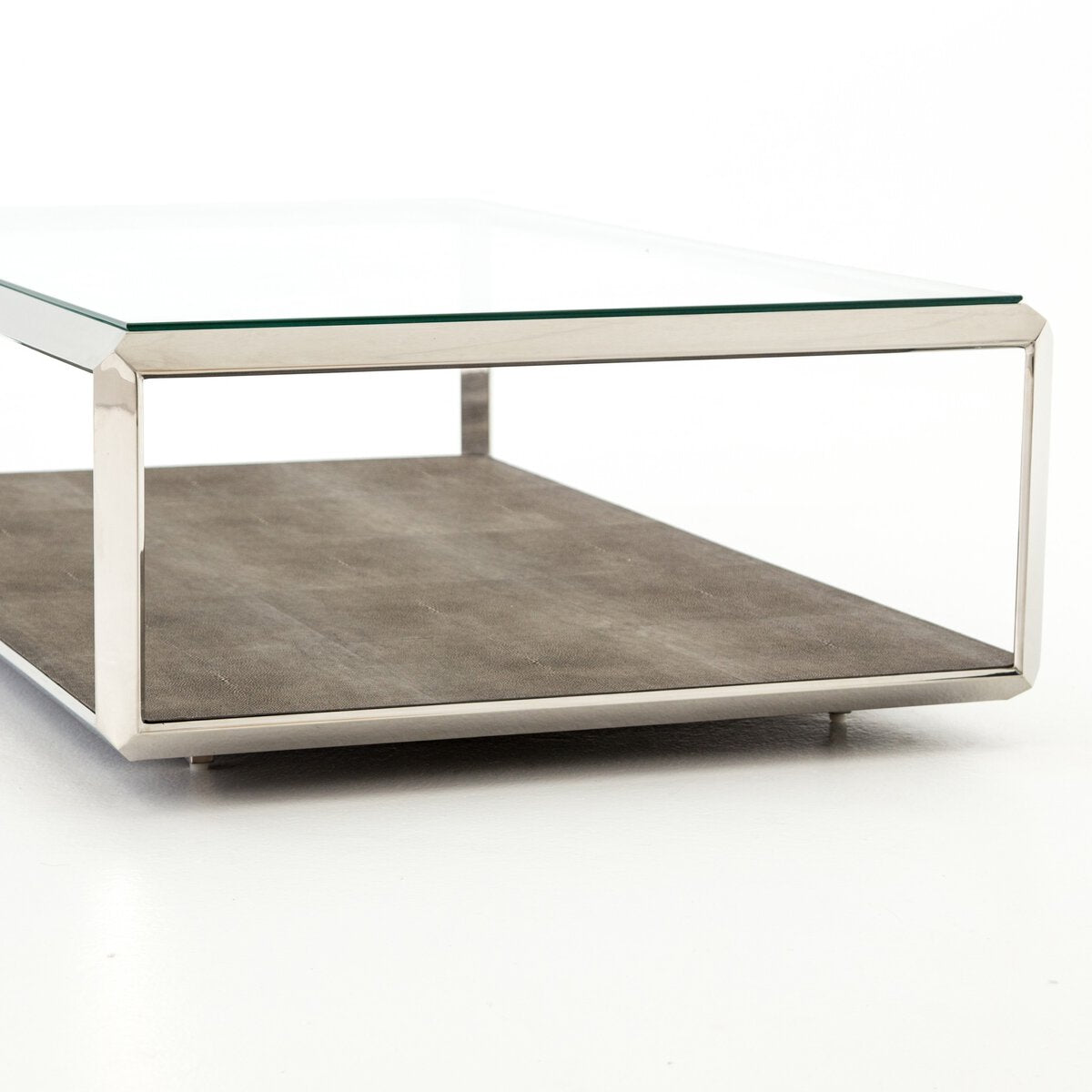 Shagreen Shadow Box Coffee Table