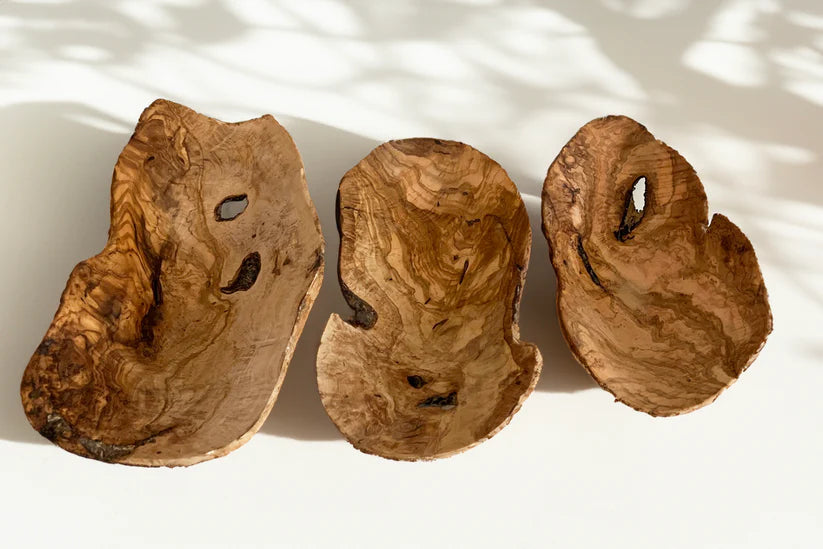 Olivewood Root Fruit Bowl