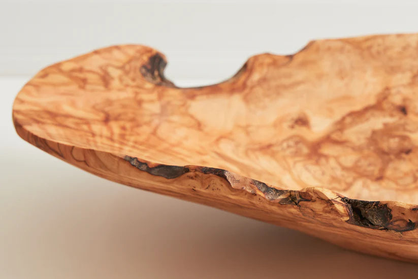 Italian Olivewood Root Salad Bowl