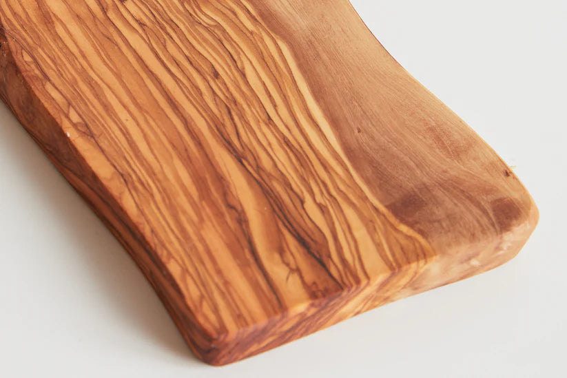 Italian Olivewood Charcuterie Board - Rope Handle