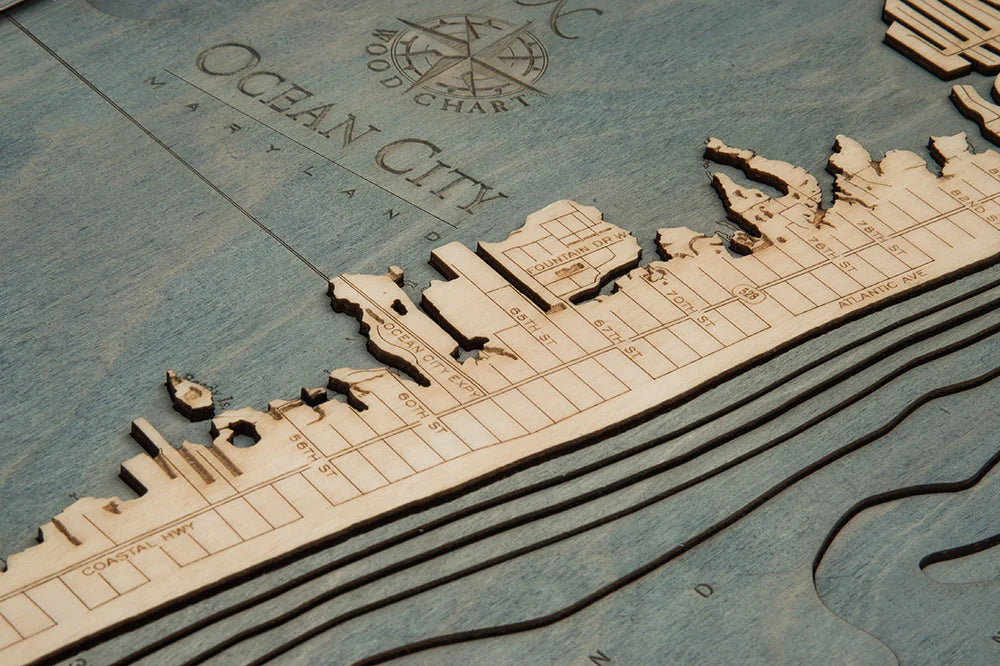 Ocean City Wood Chart