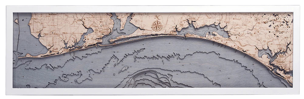Western Panhandle of Florida Wood Chart