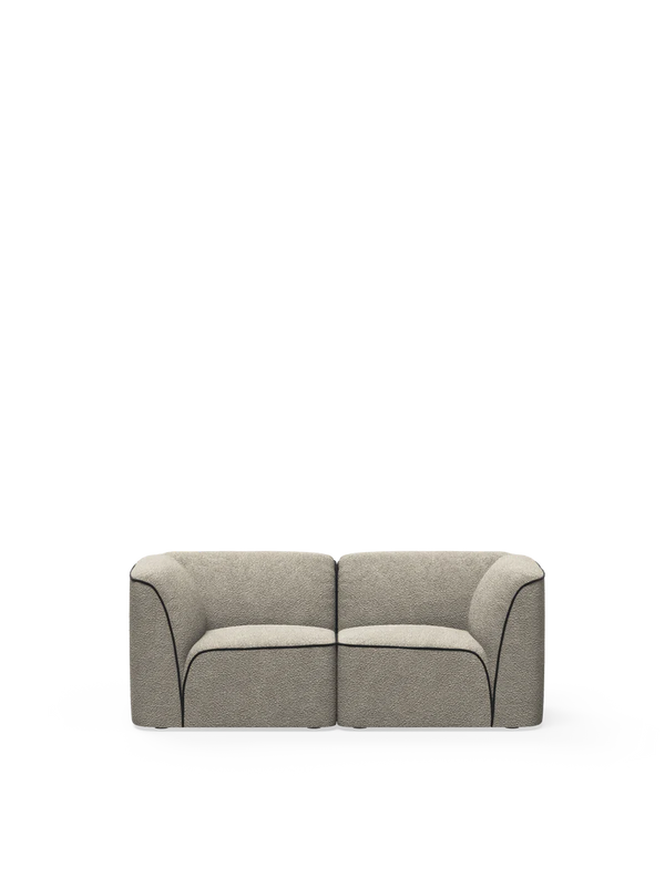 Flora 2 - Seater Natural Boucle