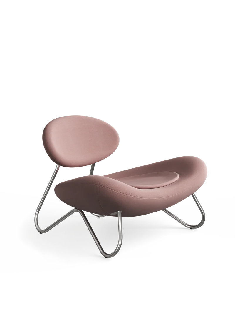 Meadow Lounge Chair - Dusty Rose