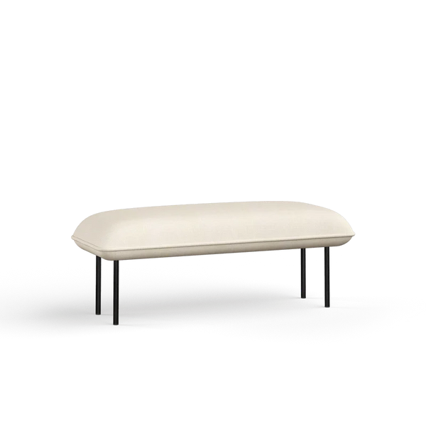 Nakki Bench - Off White / Rust
