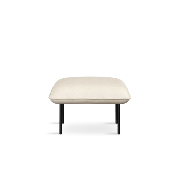 Nakki Ottoman - Off White / Rust