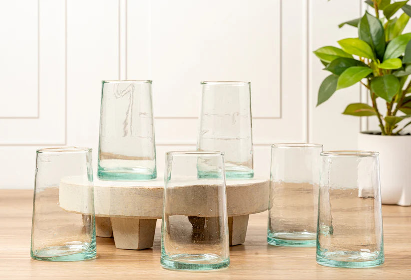 Moroccan Cone Glassware Large Tumbler - Set of 6