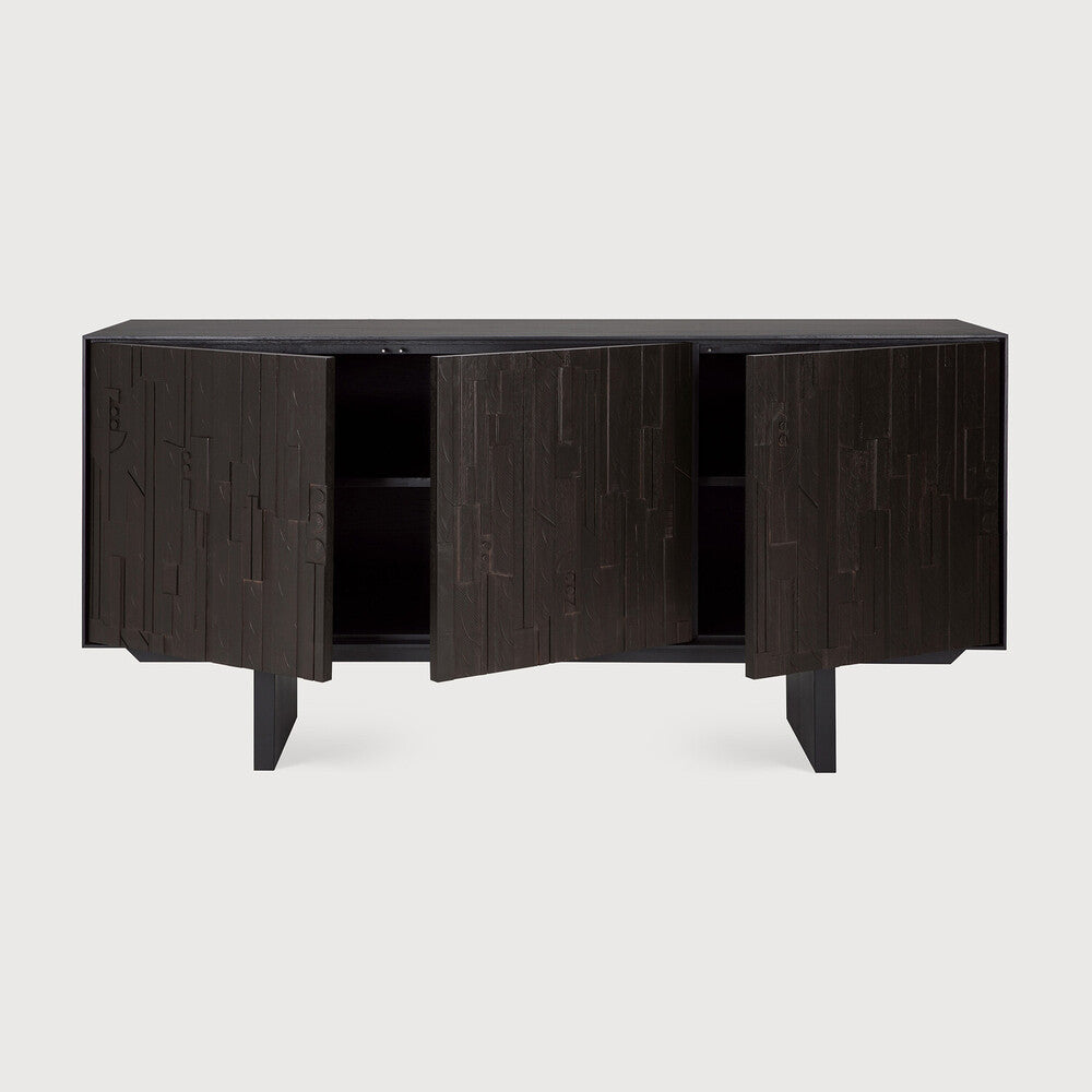 Teak Mosaic Sideboard