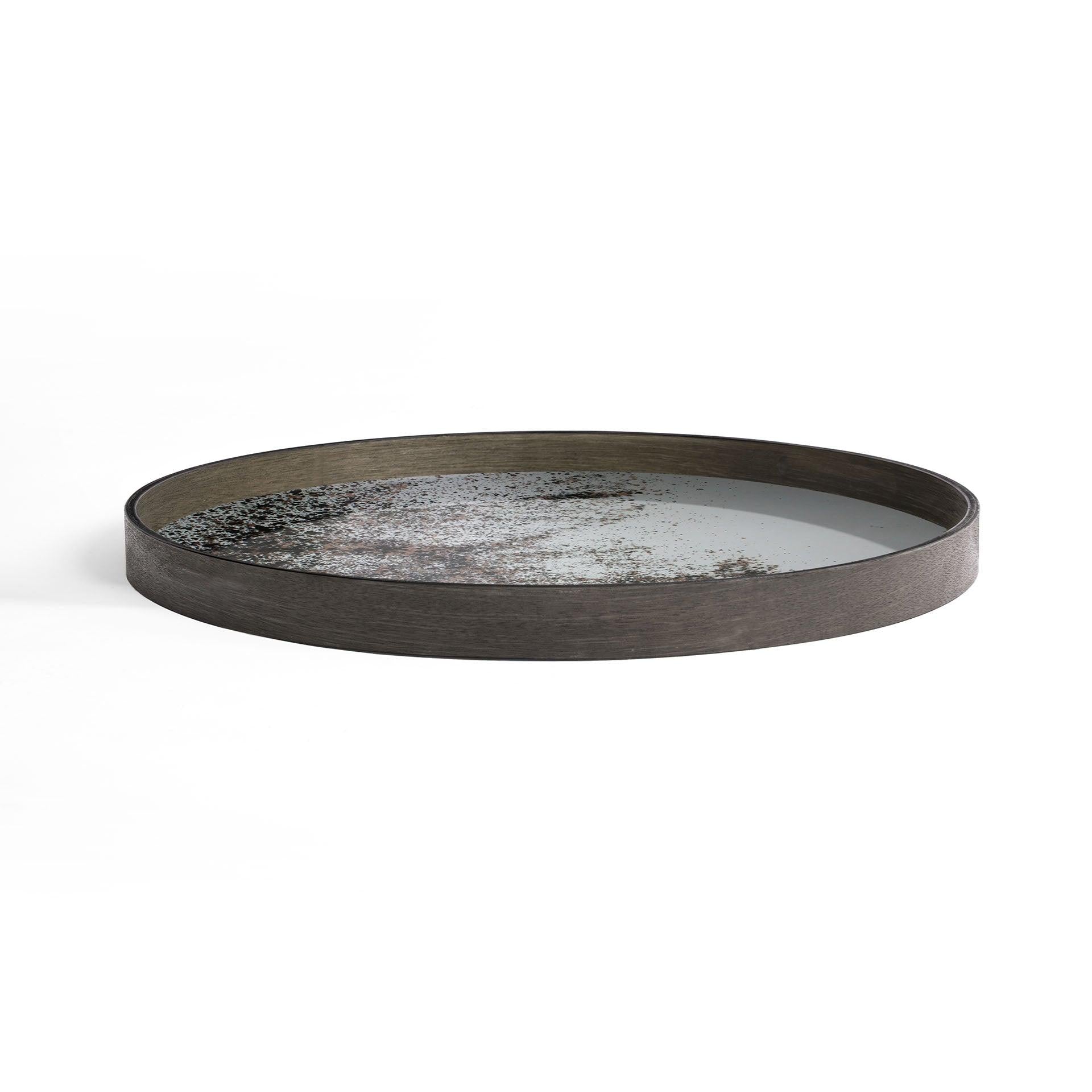Notre Monde (Ethnicraft) DECORATIVE - Clear Large Round Mirror Tray