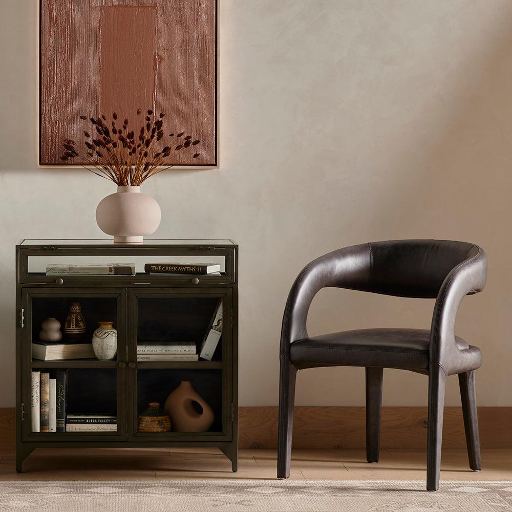 Four Hands FURNITURE - Hawkins Leather Dining Chair