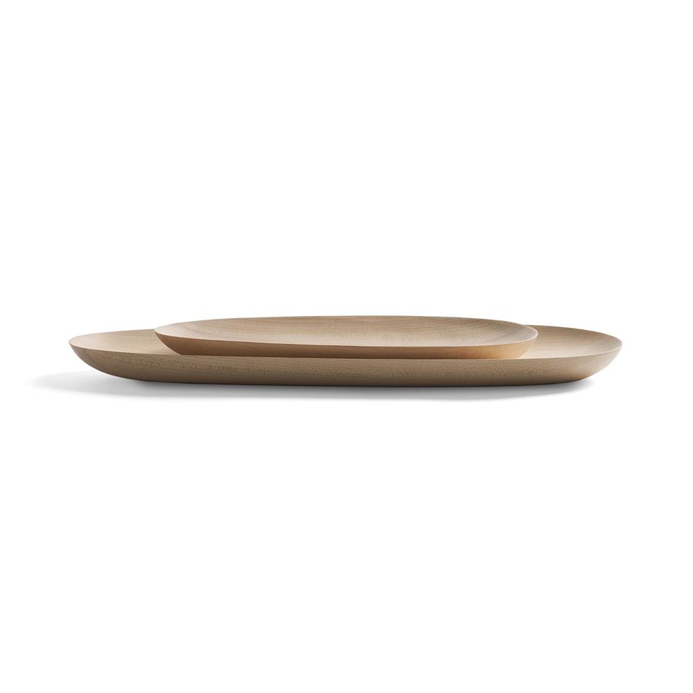 Sycamore Thin Oval Trays - Set Of 2