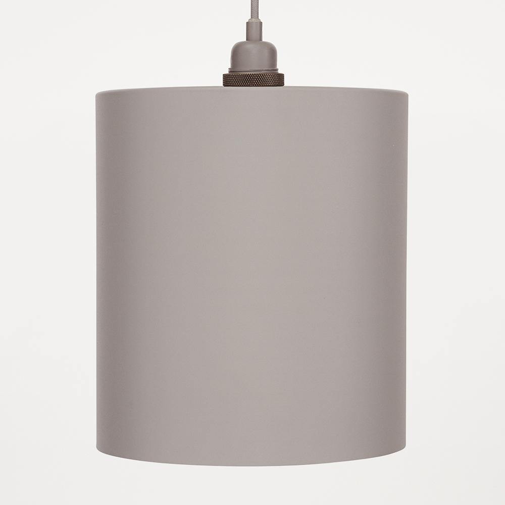 FRAMA LIGHTING - Cylinder Shade Grey Pendant