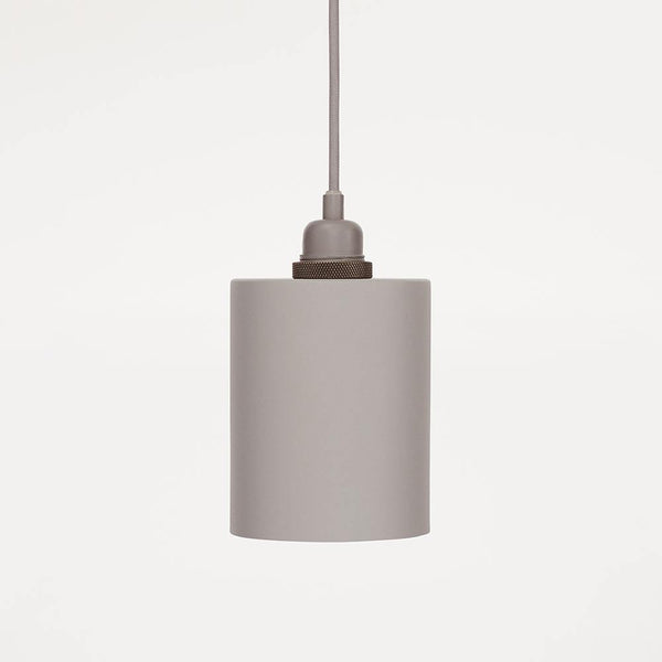 FRAMA LIGHTING - Cylinder Shade Grey Pendant