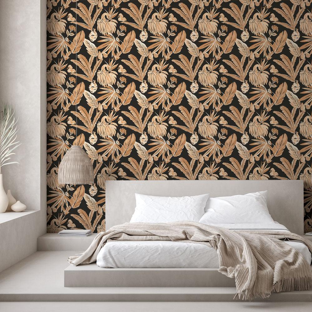 Tempaper Designs LIFESTYLE - Flamingos Salinas Land Peel and Stick Wallpaper
