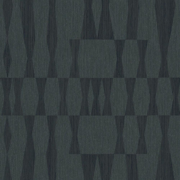 Tempaper Designs LIFESTYLE - Grasscloth Geo Seagrass Peel and Stick Wallpaper