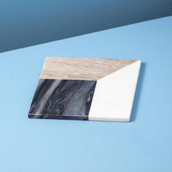 Be Home TABLETOP - Geometric Marble Square Board