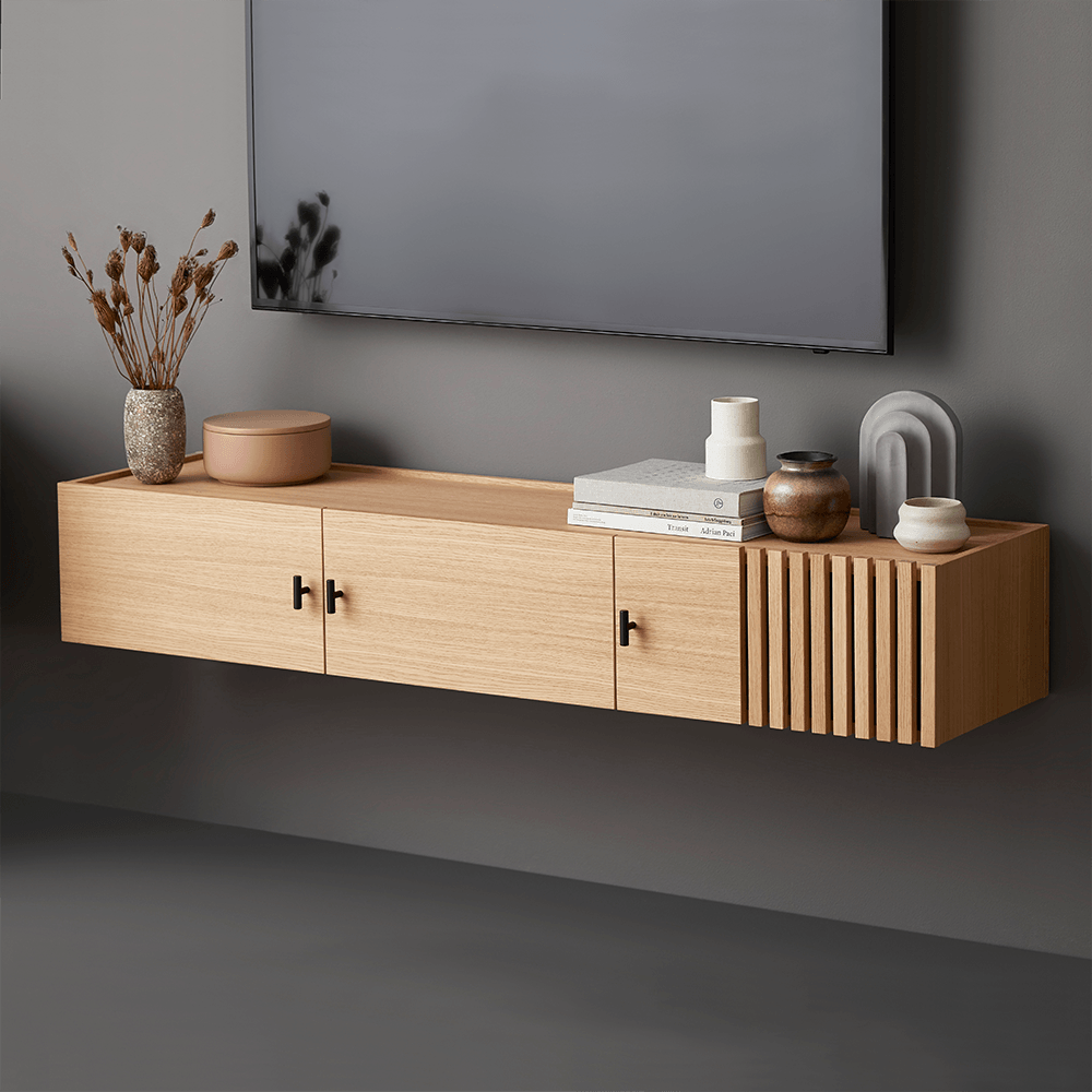 WOUD FURNITURE - Array Wall-Mounted Console