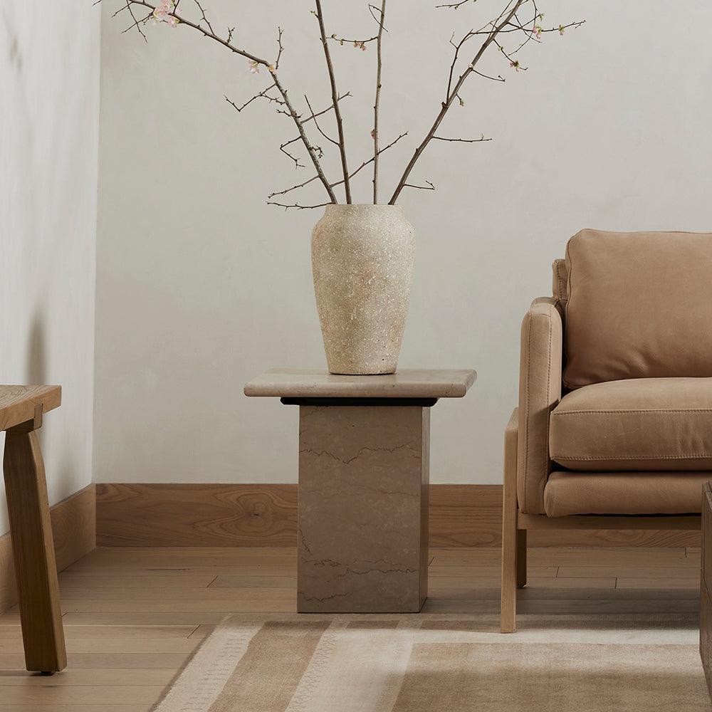 Four Hands FURNITURE - Arum Marble End Table
