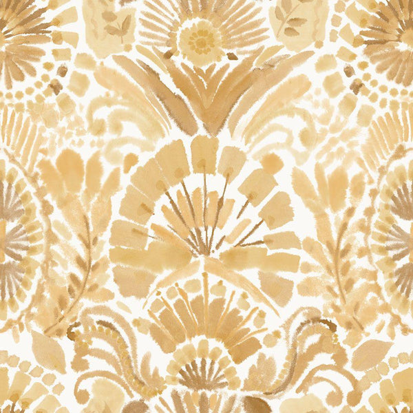Tempaper Designs LIFESTYLE - Yellow Bohemia Peel and Stick Wallpaper