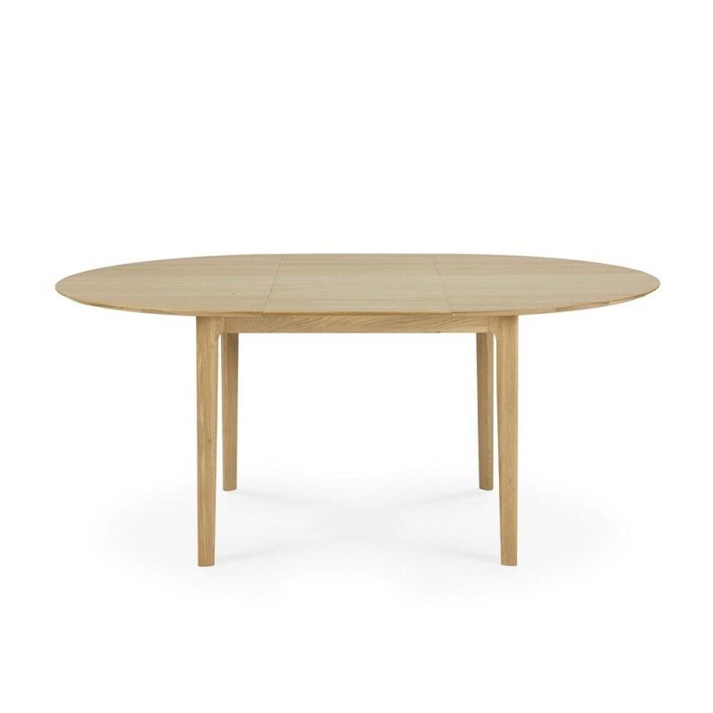 Ethnicraft FURNITURE - Bok Round Extendable Dining Table