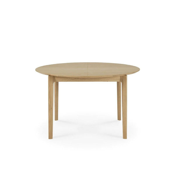 Ethnicraft FURNITURE - Bok Round Extendable Dining Table