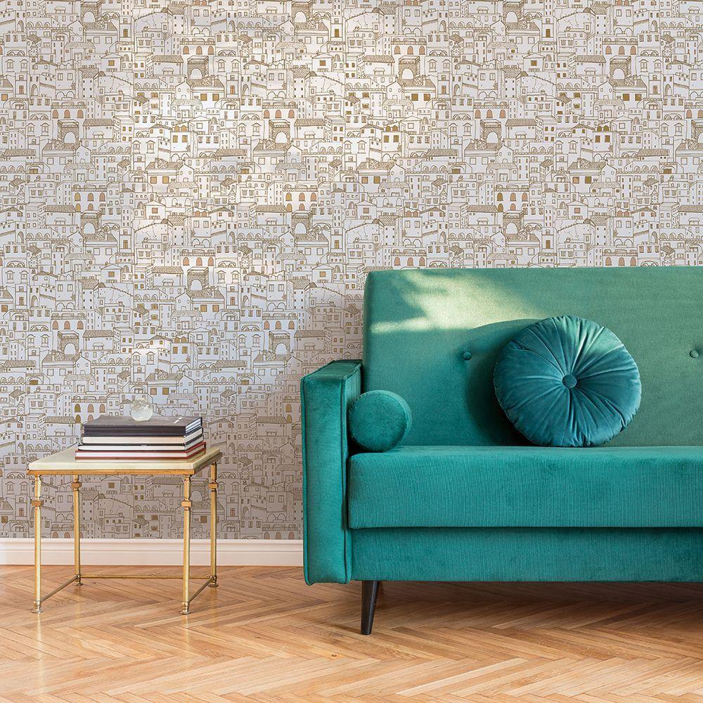 Tempaper Designs LIFESTYLE - Amalfi Daylight Peel and Stick Wallpaper