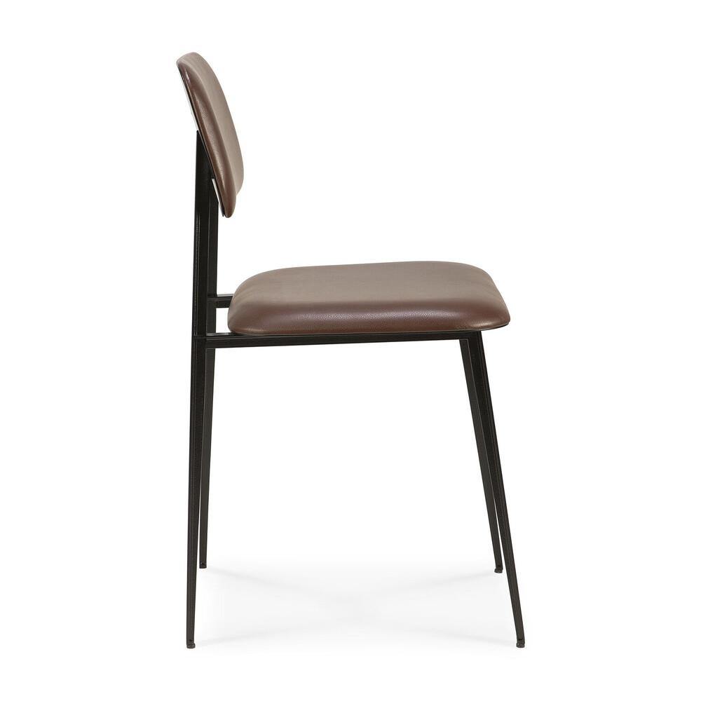 Ethnicraft FURNITURE - DC Leather Dining Chair