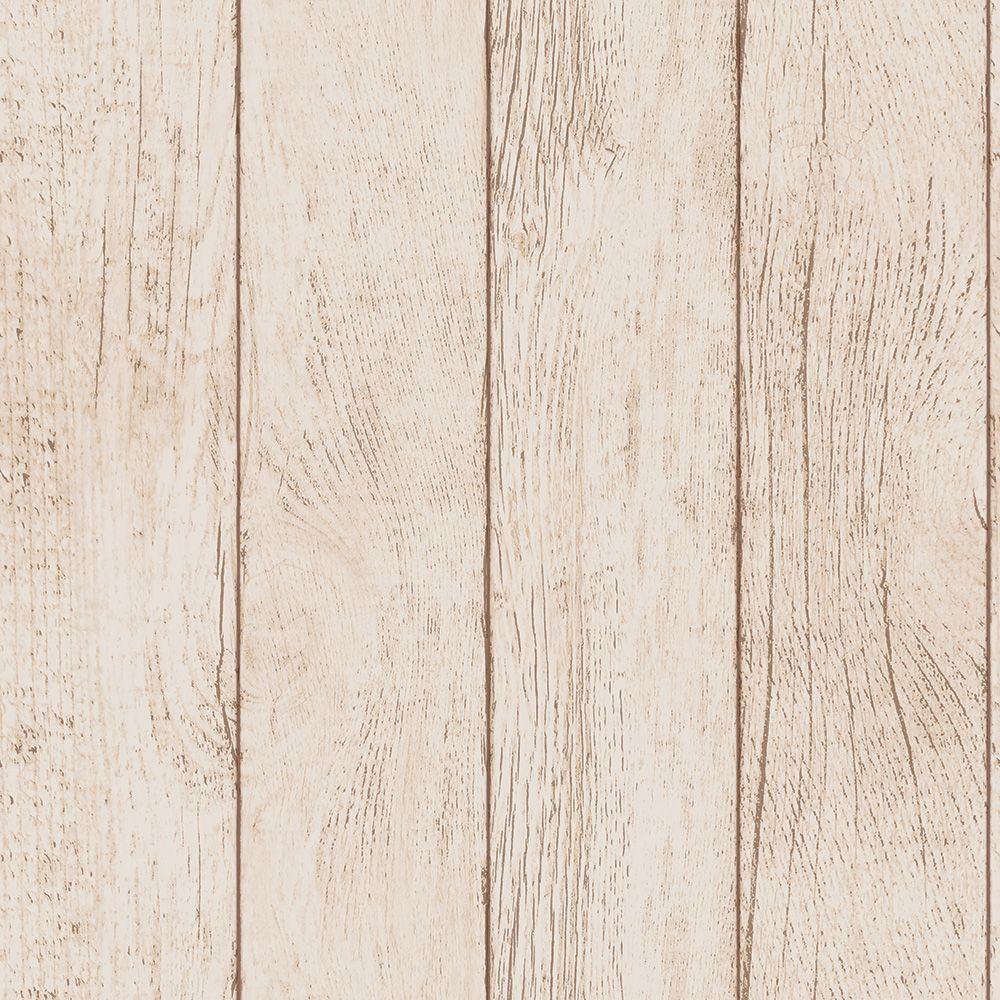 Tempaper Designs LIFESTYLE - Farmhouse Planks Peel and Stick Wallpaper