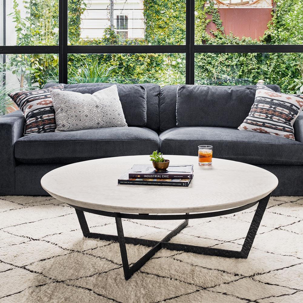 Four Hands FURNITURE - Felix Round Coffee Table