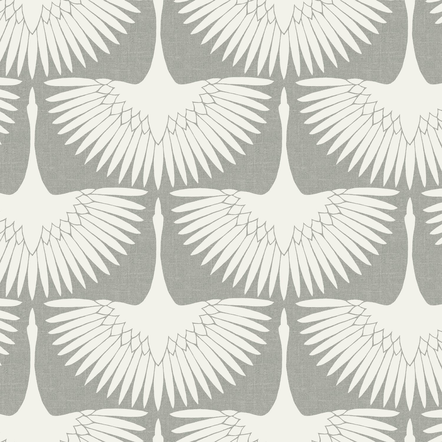 Genevieve Gorder Feather Flock Chalk Peel and Stick Wallpaper – Maker & Moss