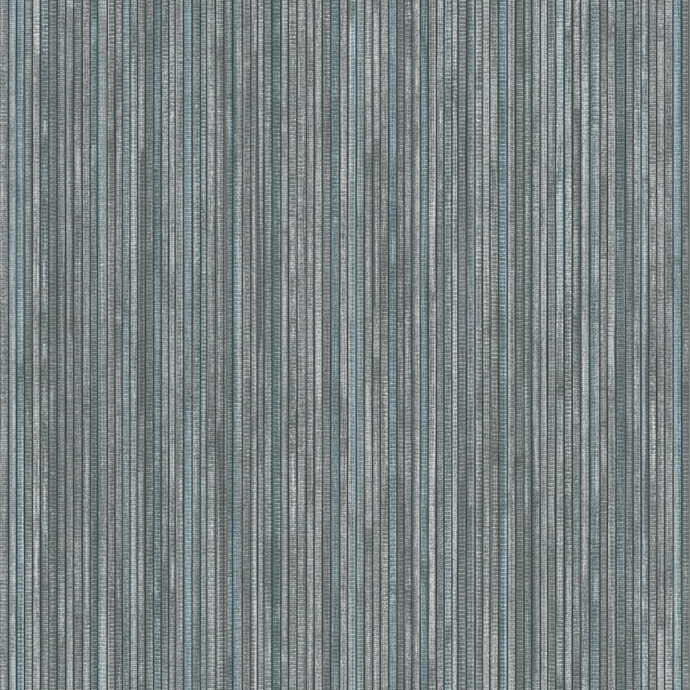 Tempaper Designs LIFESTYLE - Grasscloth Chambray Peel and Stick Wallpaper
